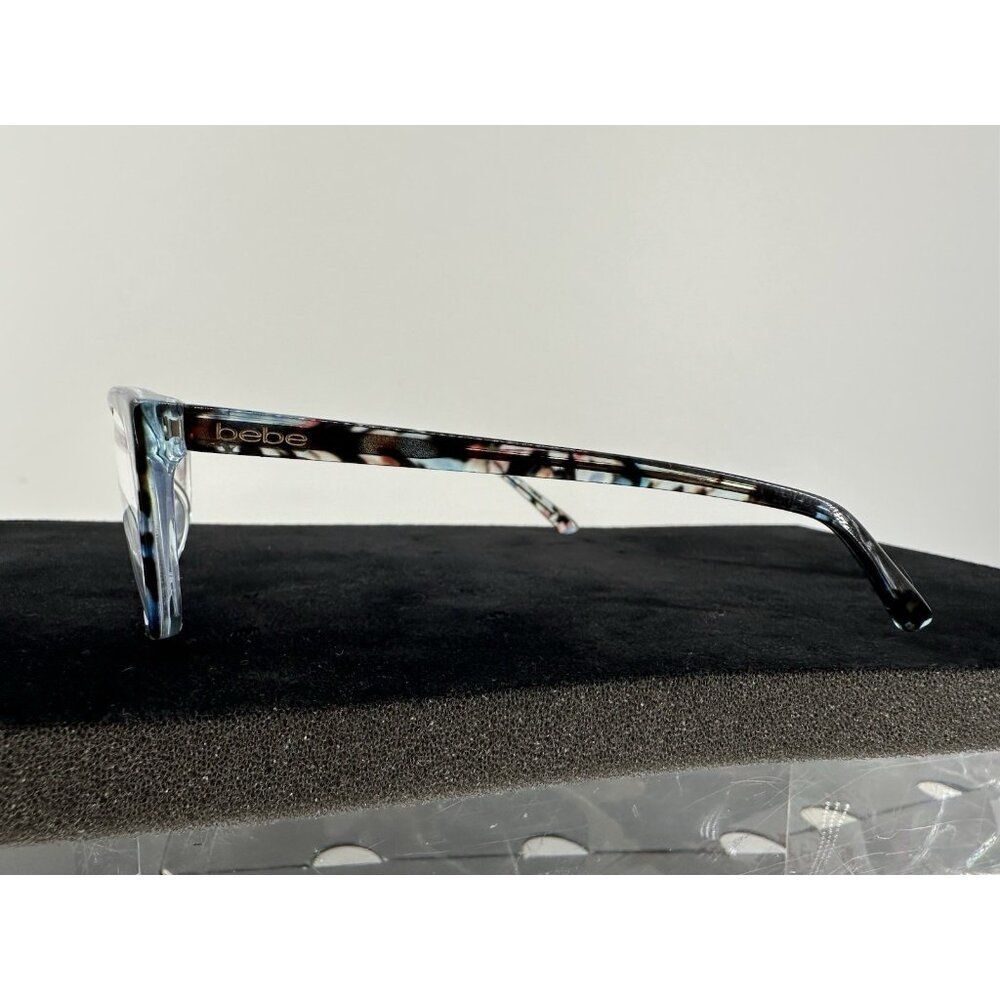Bebe BB5145 400 Blue Floral 53-17-135 Eyeglasses Frames (C8-07) - Picture 5 of 13